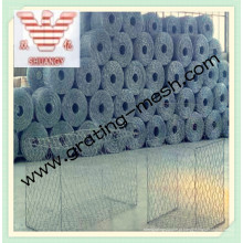 Caixa Gabion de malha hexagonal galvanizada com molas quentes